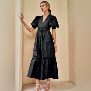 Hunter Bell Black Palmer Dress